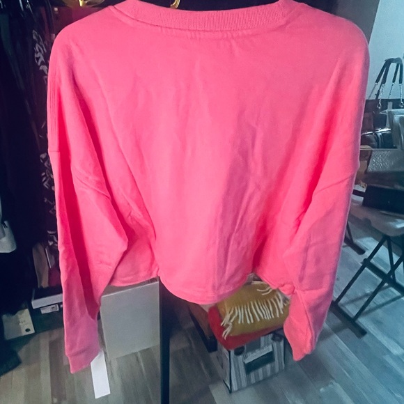 #50 - Calvin Klein Performance Pink Women’s Fleece Sweatshirt. Brand New With … - Picture 7 of 11